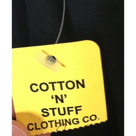 Russ Berens Pants Women's Size Medium Black 100% Linen Stretch Waist - Picture 6 of 6